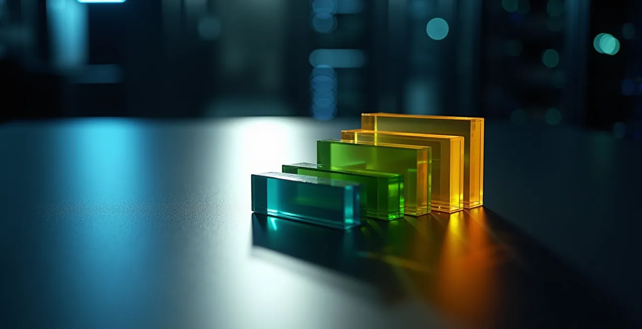 Écran de gestion des profils d'accès avec organigramme hiérarchique